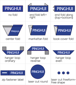 Nhà Máy Bán Buôn Tùy Chỉnh Dệt Nhãn Vá May Trên Dệt Vải Tag Miễn Phí Thiết Kế Nhanh Chóng Vận Chuyển Cổ Nhãn Cho Quần Áo May Mặc - Product Image 4