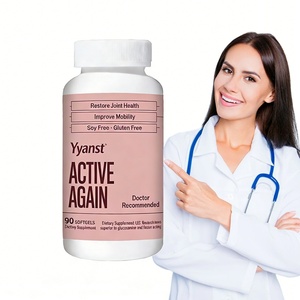High Quality Private Label Gluten Free Cetylated <b>Blend</b> of Fatty Acids Softgel Bone Health Support & Immune boost - Product Image 1