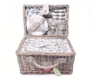 Pequeño Moq <span class=keywords><strong>4</strong></span> <span class=keywords><strong>personas</strong></span> contemporáneo venta al por mayor de sauce cesta de <span class=keywords><strong>Picnic</strong></span> - Product Image 2