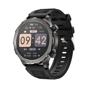 Reloj inteligente 2024 DK67 1,53 "IPS pantalla redonda completamente táctil IP67 resistente al agua RDFit dispositivos portátiles BT llamada deporte al aire libre Smartwatch - Product Image 1