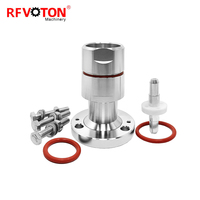 Adaptador Coaxial RF de Latón EIA 7/8 para Cable de 7/8 pulgadas, Conector EIA de Cobre, Suministro del Fabricante, Personalizable, Conforme RoHS, En Stock