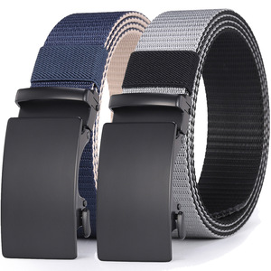 Ceinture en nylon à boucle automatique en alliage <span class=keywords><strong>pour</strong></span> homme, décontractée et tactique, <span class=keywords><strong>pour</strong></span> les jeunes - Product Image 1