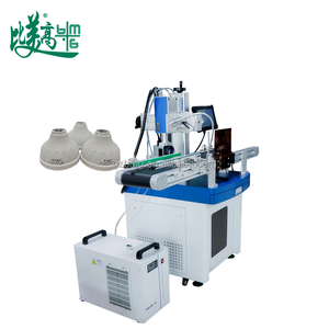 Marquage <span class=keywords><strong>laser</strong></span> UV de positionnement visuel sur les coques d'ampoules, machine intégrée de codage, gravure sur verre et plastique - Product Image 3