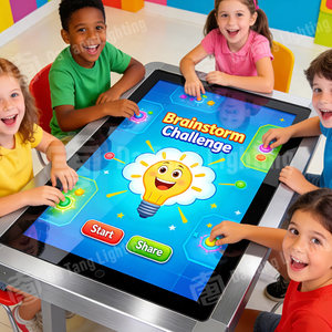 Mesa Táctil Interactiva Multifuncional Todo en Uno para Niños, para Jugar, Aprender y Ejercicios Cerebrales Digitales - Product Image 1