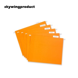 <span class=keywords><strong>Dossier</strong></span> à levier Skywingproduct Shanghai Factory, écologique, 70 % matériaux recyclés, couleur <span class=keywords><strong>kraft</strong></span> 16501, papier 200 g/m² - Product Image 2
