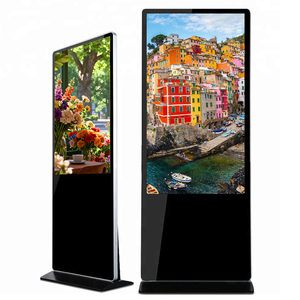 Lecteur publicitaire LCD sur pied, affichage numérique LCD mince, publicité multimédia 1080p HD - Product Image 2