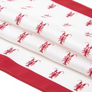 منديل مطبوع حريري فقط للمتعة نمط الحيوان مع إعادة تدوير الحدود الحمراء مربع جيب ناعم للرجال - Product Image 5