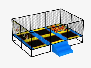 High Quality Indoor <b>Kids</b>' Trampoline Park Commercial <b>Kids</b> Indoor <b>Soft</b> <b>Play</b> Equipment Playground Indoor Games for Sales - Product Image 6