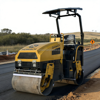 Compacteur à rouleaux compact et fiable et mini-compacteur routier - Meilleur compacteur à rouleaux pour les applications de terrassement, d'asphalte et de pavage