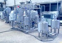 Ligne de transformation du lait pasteurisé professionnelle 500-20000L/H