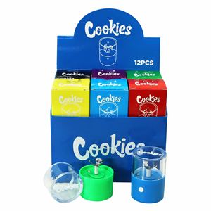 Wholesale Portable Plastic Chargeable Electric Herb Grinder Custom Logo Automatic Tobacco Spice Grinder