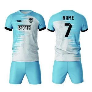 Vente en gros d'équipement de football OEM pour femmes adultes kits de football à col en V avec nouveau <span class=keywords><strong>maillot</strong></span> de sport vêtements d'entraînement à la coupe automatisée - Product Image 6