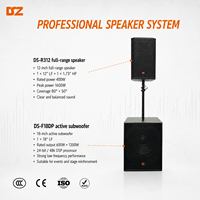 Système de sonorisation professionnel Line Array de 12 pouces avec caisson de basses de 18 pouces pour événements en direct, concerts et spectacles sur scène