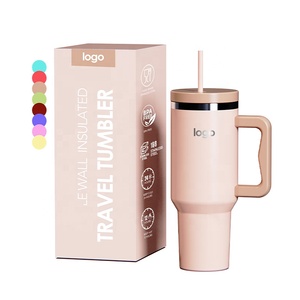 40oz Stainless Steel Sublimation Adventure Tumbler Mug with Handle BPA Free Wide Mouth Travel Coffee & Cold Water Bottle - Product Image 5