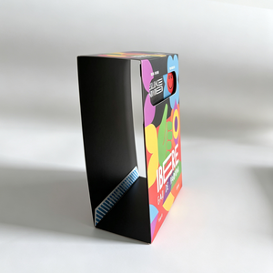 Emballage personnalisé en papier coloré de style mode avec bande décorative haut de gamme - Product Image 4