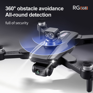 Nhà Máy Giá BH rg108 UAV 360 thông minh tránh chướng ngại vật HD ESC máy ảnh kép GPS trở về nhà không chổi than điện bay không người lái - Product Image 5