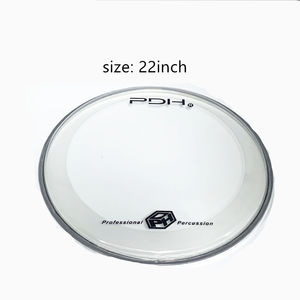Parches de Batería de una Sola Capa PDH, Parches Transparentes con Anillo de Control de Tono, 10\", 12\", 13\", 14\", 16\", 18\", 20\", 22\" - Product Image 6