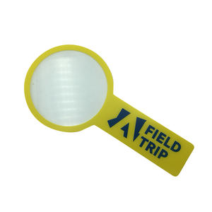 مكبر كتاب صديق للبيئة مقاس 140×70 ملم، مكبر بلاستيكي شفاف من مادة PVC بتكبير 3 أضعاف، أداة قراءة بصرية للترويج - Product Image 3