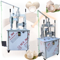 Machine à décortiquer les noix de coco à haut rendement, machine à peler les noix de coco, machine à décortiquer et à couper les noix de coco commerciales