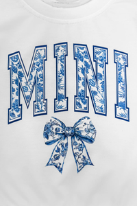 เสื้อสเวตเตอร์แขนยาวผูกโบว์สีฟ้าสำหรับคุณแม่ & คุณแม่ดีไซน์ตามสั่งพิมพ์ลา<span class=keywords><strong>ย</strong></span>ได้ตามต้องการ - Product Image 5