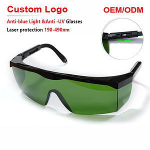 Gafas de Seguridad Láser Industriales Sunray 190-490nm con Protección UV contra Luz Azul, Resistentes a Impactos y Antivaho para Hombres y Mujeres - Product Image 1