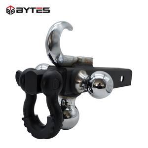 Bytes à trois boules enduites de poudre avec crochet manille <span class=keywords><strong>attelage</strong></span> récepteur <span class=keywords><strong>attelage</strong></span> avec récupération manille <span class=keywords><strong>boule</strong></span> <span class=keywords><strong>attelage</strong></span> montage pièces de remorque - Product Image 5