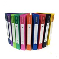 2023 bureau stationnaire carton bureau couleurs assorties A4 papier reliure à anneaux classeur