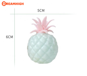 Hot Selling TPR Pineapple Squeeze Toy Fruit Squishy Stress Ball for Kids - Product Image 3