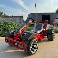 Kart électrique 2 places personnalisé OEM Chine, pour adultes, avec suspension indépendante sur 4 roues, buggy électrique de course pour divertissement extérieur