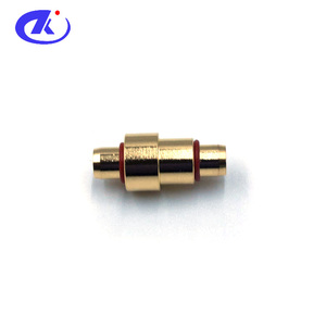 Adaptador <span class=keywords><strong>BMA</strong></span> Macho a <span class=keywords><strong>BMA</strong></span> Macho con Chapado en Oro Personalizado de Fábrica de Moda - Product Image 3