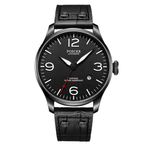 Montre à mouvement mécanique automatique pour hommes OEM de 42mm avec forme de boîtier Tonneau étanche 5ATM et logo personnalisé à quantité minimale de commande bas - Product Image 3