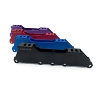 Chaussures de patinage en ligne de course CNC en alliage d'aluminium de haute qualité, très vendues, avec cadre 5 trous 4x90/3x110mm pour roues de patinage