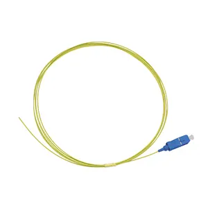 奇点SC UPC单工9/125um模光纤尾纤，带0.9毫米G.652D/G.657A2电缆