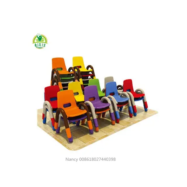 Écologique chaises et tables d'école, table et chaise, mobilier scolaire pour enfants QX-193A