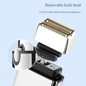 USB 3 en 1 Outils de rasage professionnels en acier inoxydable Rasoir électrique rechargeable <span class=keywords><strong>Tondeuse</strong></span> à cheveux et <span class=keywords><strong>tondeuse</strong></span> à cheveux - Product Image 5