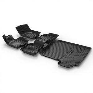 Tapis de sol toutes saisons antidérapants en TPE super bon marché pour véhicules électriques pour <span class=keywords><strong>VW</strong></span> ID.4 Touareg Tiguan Bora - Product Image 1