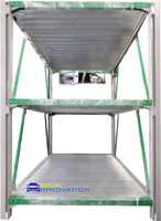 Platform Parkir Bawah Tanah Dua Tingkat Empat Tiang Shin Innovation UPS-1, 2 Tempat Parkir, Kapasitas 2500kg, Lift Mobil Hidrolik Tersembunyi, Garansi 10 Tahun