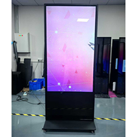 Kiosco de Señalización Digital con Pantalla LCD 4K y Pantalla Táctil Múltiple (49/55/65 Pulgadas) para Uso en Interiores en Tiendas Minoristas y Ascensores
