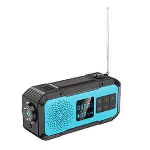 音频便携式bt扬声器调幅调频数字收音机多媒体广东现代二合一立体声无线扬声器