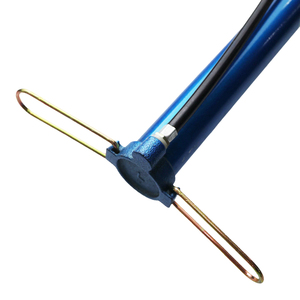 プラスチック鋼製のPrestaSchraderバルブアダプターを備えた家庭用ロングハンドポンプホット家庭用自転車ポンプ - Product Image 6