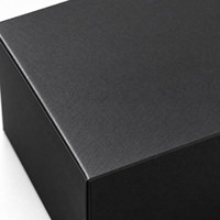 Boîte cadeau rigide pour produits de soin de la peau FOVAIRE, écologique, biodégradable, personnalisée, avec couvercle à charnière et compartiment de présentation