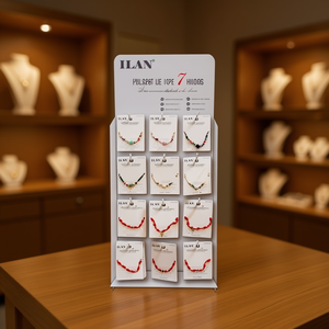 Espositore da Parete per Gioielli Ilan con 7 Nodi, Confezione da 24, Modello P-7 - Product Image 3