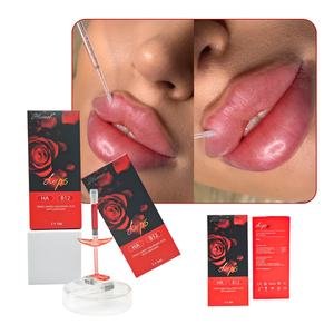 Plurvel – Meilleur <span class=keywords><strong>Prix</strong></span> – Remplisseur Lèvres Rouge 1ml avec <span class=keywords><strong>Injection</strong></span> de Vitamine B12 – Remplisseur Dermal Beauté Lèvres Rouges – Couleur Rosée Améliorée - Product Image 1