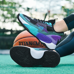 Prix d'usine Baskets décontractées en maille pour le sport en plein air pour étudiants, chaussures de <span class=keywords><strong>basket</strong></span>-ball à la mode personnalisées - Product Image 5