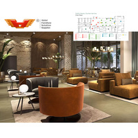 Fauteuil de salon inclinable de luxe moderne en bois massif durable pour hall d'hôtel et resort – Fournisseur d'entreprise