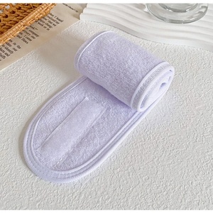ที่คาดผมไมโครไฟเบอร์แบบติดเวลโครพร้อมโลโก้สั่งทำ ขายส่ง - Product Image 6