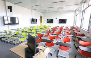 Chaise de formation pivotante en plastique pour étudiants, moderne, certifiée BIFMA, pour l'école et le bureau, réglable en hauteur, pliable - Product Image 4