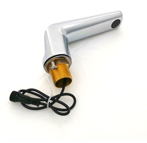 सस्ता स्वचालित गति सेंसर हाथ मुक्त इलेक्ट्रॉनिक इन्फ्रारेड वाणिज्यिक टचलेस बाथरूम सिंक नल बैटरी प्लग-इन संचालित - Product Image 6