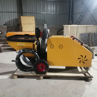 Máquina de Pulverización de Mortero de Doble Cilindro de Alta Eficiencia con Distancia de Transporte Horizontal de 50 m y Potencia de 4/7.5 kW