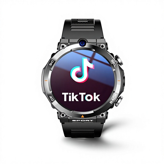 H10 Cross-Border All-Network 4G Smart Watch Android SIM Card NFC IPS Display Silicone Multifunction Heart Rate Mobile Video Call